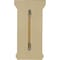 Ekena Millwork 7"W x 7 1/2"D x 13"H Fluted Mission Corbel, Maple COR07X07X13FLMA - alternate 4